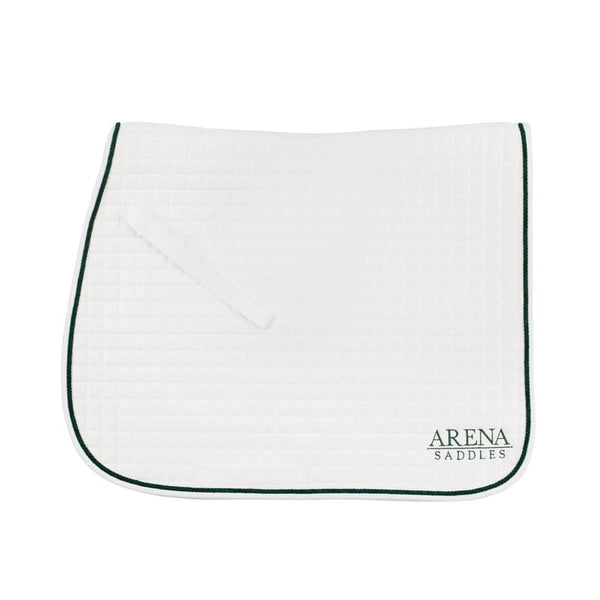 Arena by Bates All Purpose Dressage Saddle Pad Square Saddle Cloth White