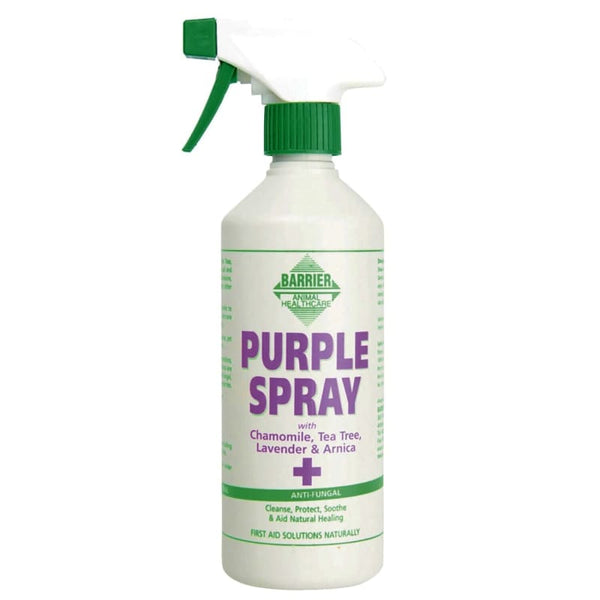 Barrier Purple Spray Horse Natural Healing First Aid Cleansing Wounds Cuts Bites