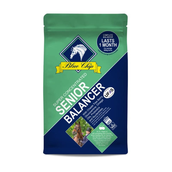 Blue Chip Feeds Super Concentrated Senior Balancer Veteran Old Horse Supplement