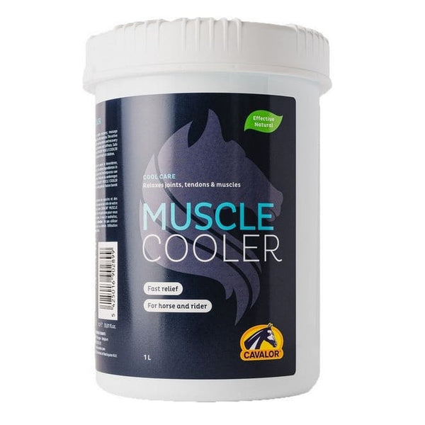 Cavalor Muscle Cooler 1 Litre Cool Gel Enhancing Tendon and Muscle Recovery