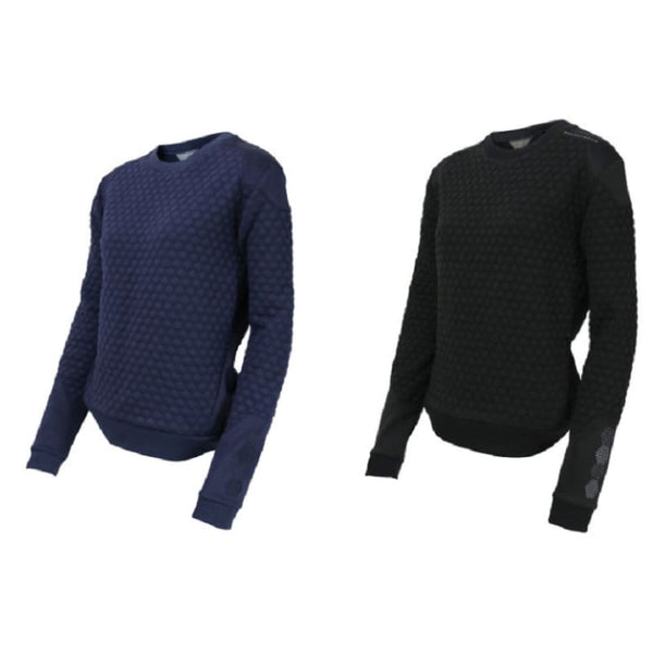 Coldstream Foulden Sweater Rounded neck and relaxed fit Black/Navy XS-XL