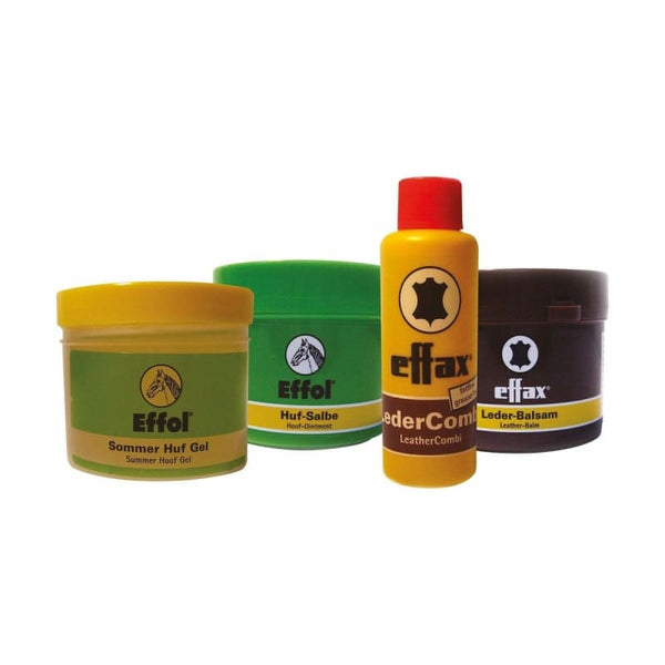 Effax 50ml Mini Range Hoof Ointment/Leather Balm/Leather Combi/Summer Hoof Gel