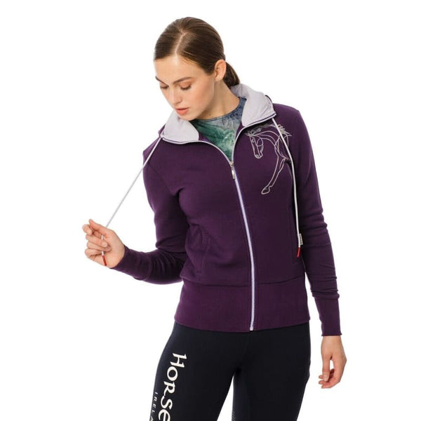 Horseware Ladies Flamboro Hoodie Mid-Season Full Zip Hooded Jumper All Colours