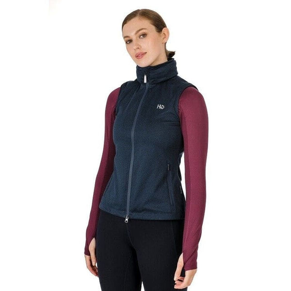 Horseware Ladies Ona Waterproof Softshell Gilet Navy/Beetroot Purple XXS-XXL