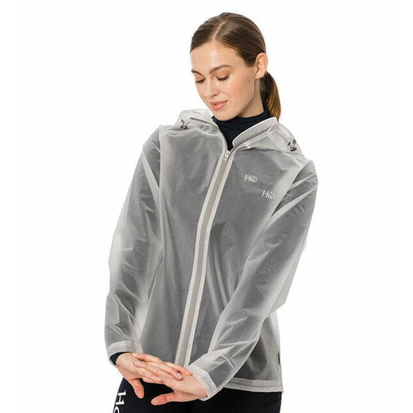 Horseware Ladies Transparent Waterproof  Lightweight Rain Jacket Clear XXS-XXL