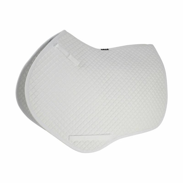 Hy Equestrian Competition Close Contact Everyday Saddle Pad Cloth Cob/Full White