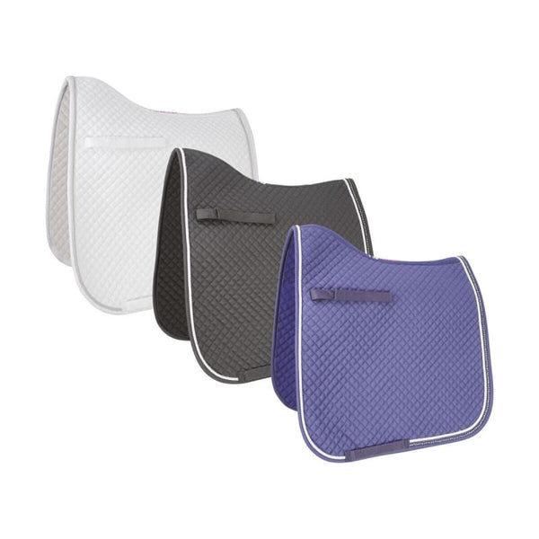 Hy Equestrian HyWither Diamond Touch Dressage Pad With Diamante and Rope Detailing