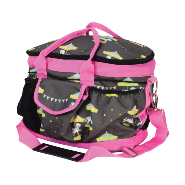 Hy Equestrian Merry Go Round Grooming Bag with Grab Handles and Shoulder Strap