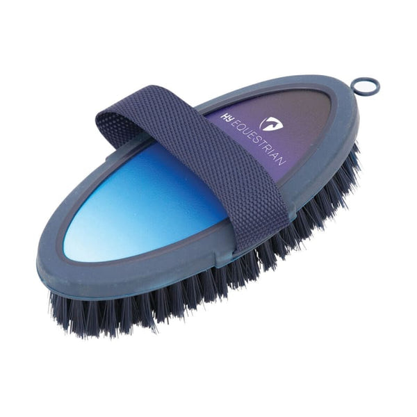 Hy Equestrian Ombre Body Brush With Soft PP Bristles Horse and Pony Gooming Brush