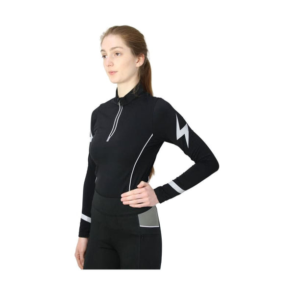 Hy Equestrian Silva Flash Base Layer Long Sleeve Breathable Stretch Top XS-XL