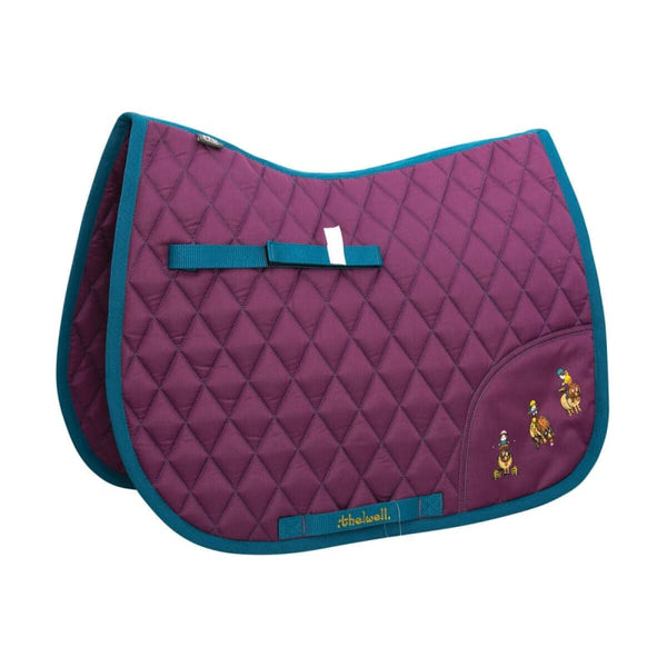 Hy Equestrian Thelwell Collection Pony Friends Saddle Pad Kids Shetland/Pony/Cob