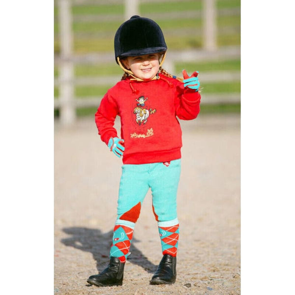 Hy Equestrian Thelwell Collection The Greatest Fleece Tots Jodhpurs Pull-On 3-10