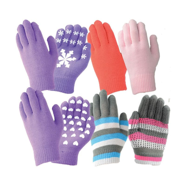 Hy Hy5 Adults Pimple Palm Patterned Magic Riding Gloves Pink/Purple/Red/Blue