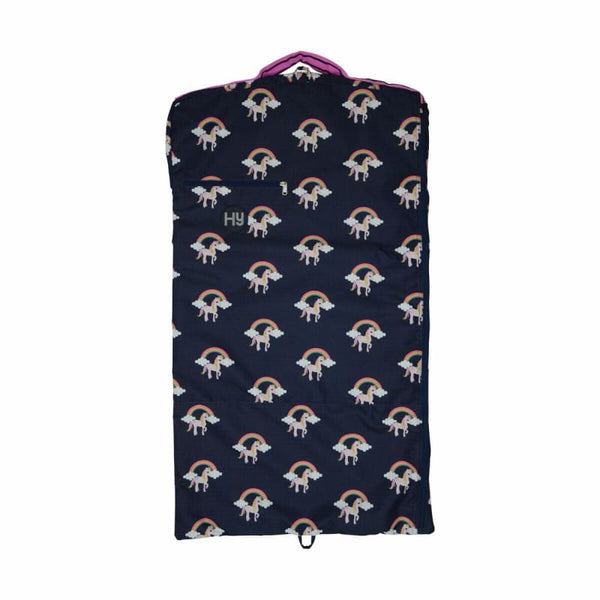 Hy Unicorn Print Waterproof Jacket Garment Bag Protective Storage Travel Cover