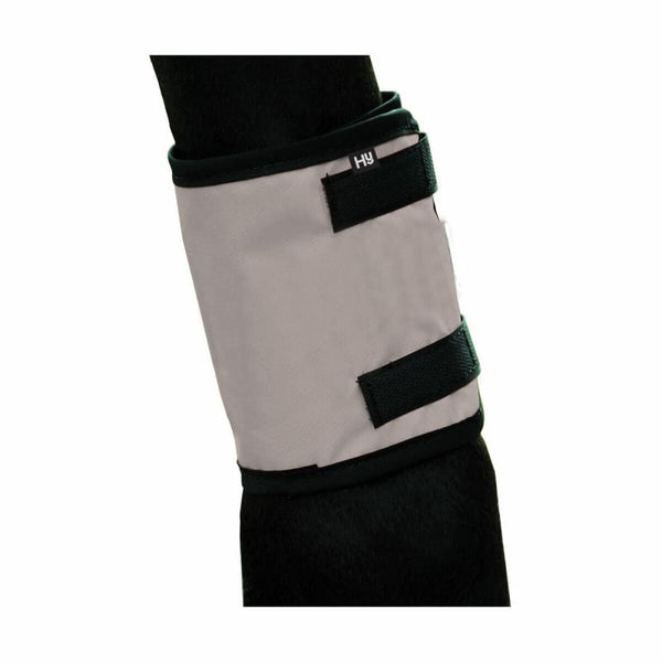 HyVIZ Silva Flash Reflective Silver Hi-Vis Horse LEG WRAPS Pair Pony/Cob/Full