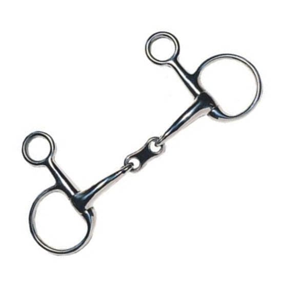 JHL Pro Steel JHLPS Fillet Baucher French Link Hanging Cheek Snaffle 4' - 6'