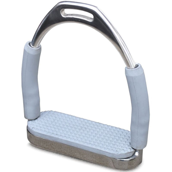 JHL Pro Steel JHLPS Stainless Steel Flexible Safety Flexi Stirrups 4 1/4' - 5'