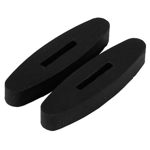 JHL Replacement Martingale Rubber Rein Stops Stoppers Pair (2 stops) Black/Brown