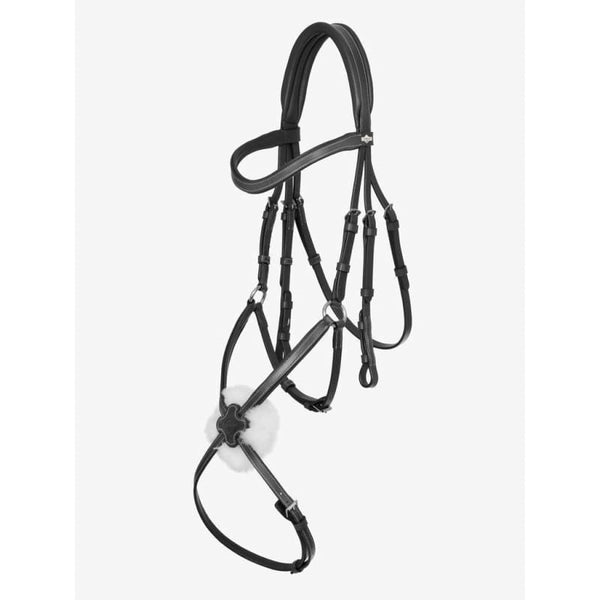 LeMieux Arika Grackle Bridle Mexican Soft Padded Anatomical Comfort ...