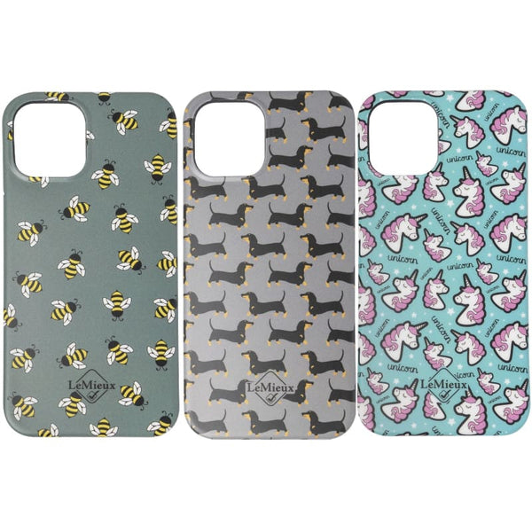 LeMieux Fun Pattern Sleek TPU Slim Iphone Mobile Phone Case Bee/Dog/Unicorn