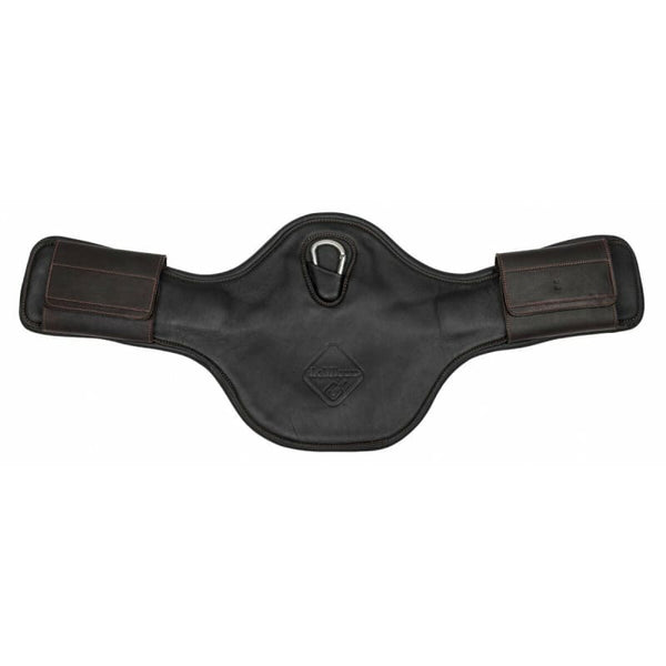 LeMieux Gel-Tek Anatomic Curve Short Comfort Stud Jumping Girth Brown 55cm-70cm