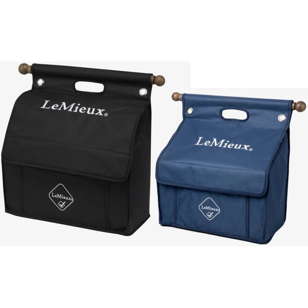 LeMieux Grooming Bag with Bar Luxury ProKit System Nylon Waterproof Black/Navy