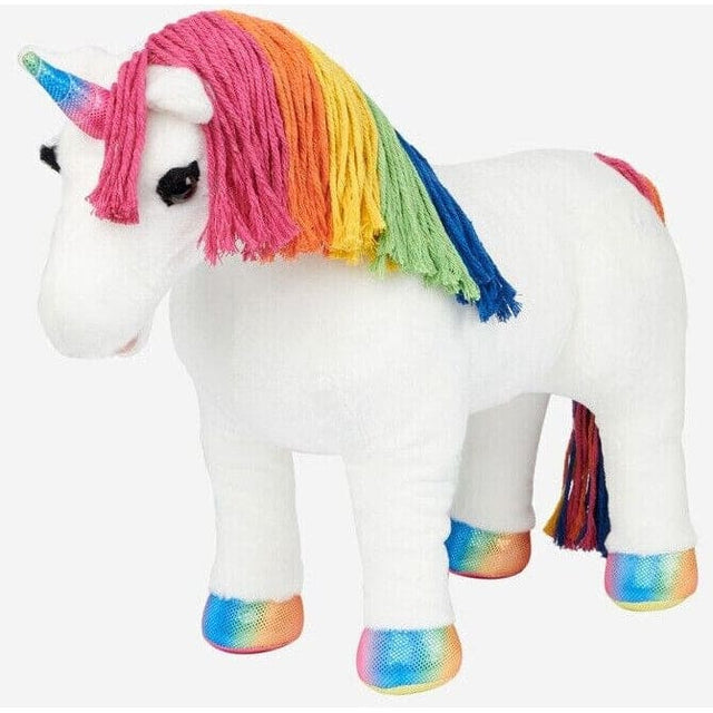 Rainbow unicorn plush clearance toy