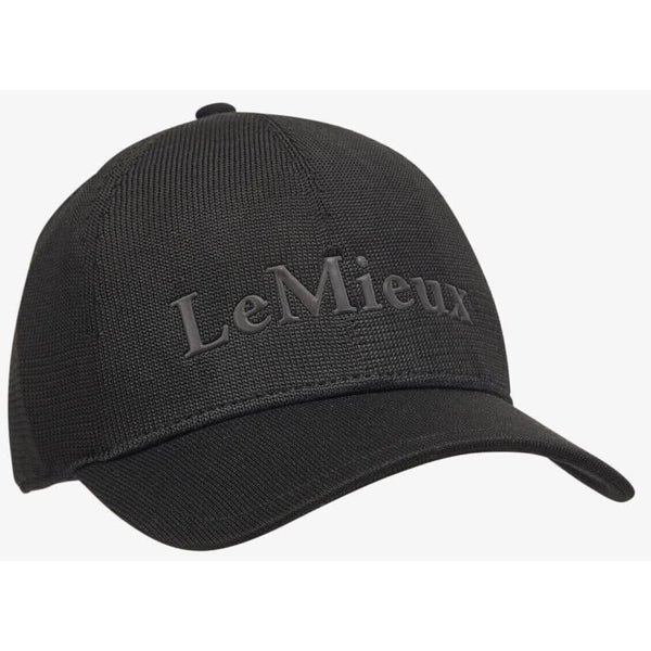 LeMieux Unisex Sam Baseball Cap Breathable Lightweight Cool Seamless Black 2024