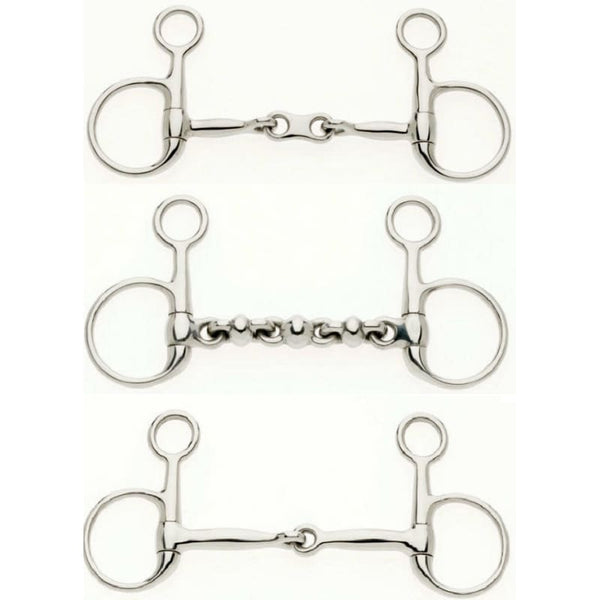 Lorina Filet Baucher French Link/Waterford/Single Jointed Hanging Cheek Snaffle