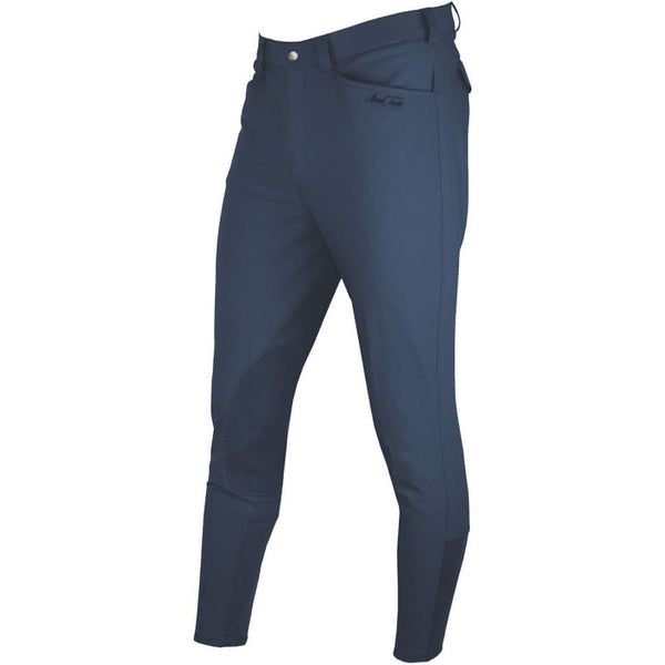 Mark Todd Childrens Boys Latigo Euro Seat Stretch Breeches Navy/White 24'-32'