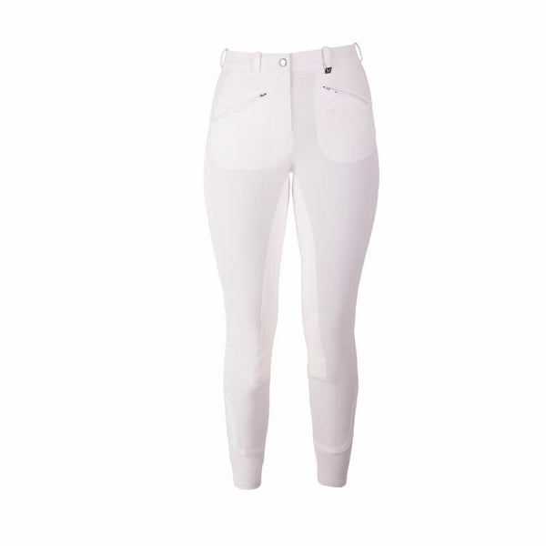 Mark Todd Ladies Tauranga Breeches Full Seat White/Beige Sizes 24'to 34'