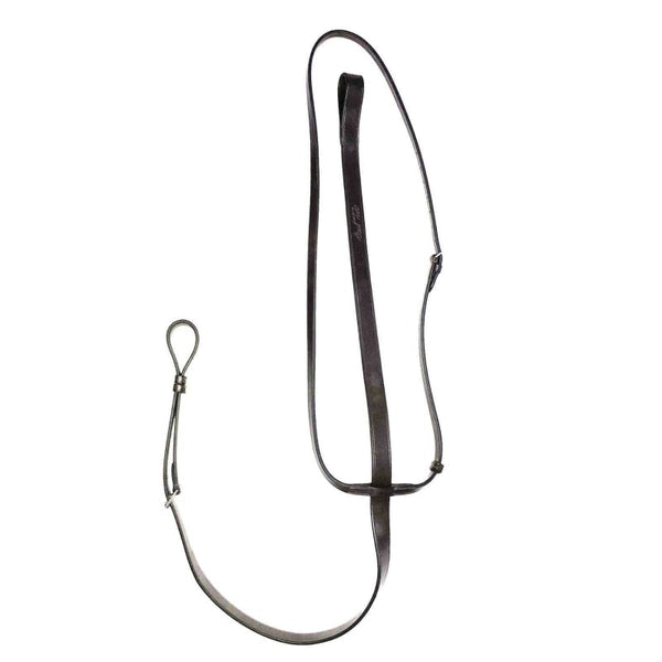 Mark Todd Soft English Leather Standing Martingale Black/Havana Cob/Full Size