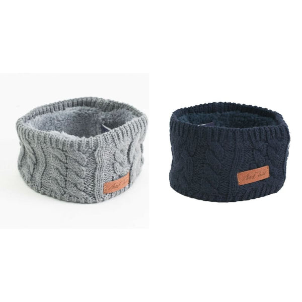 Mark Todd Soft Knitted Fleece Lined Headband Warm Winter Ear Warmers All Colours