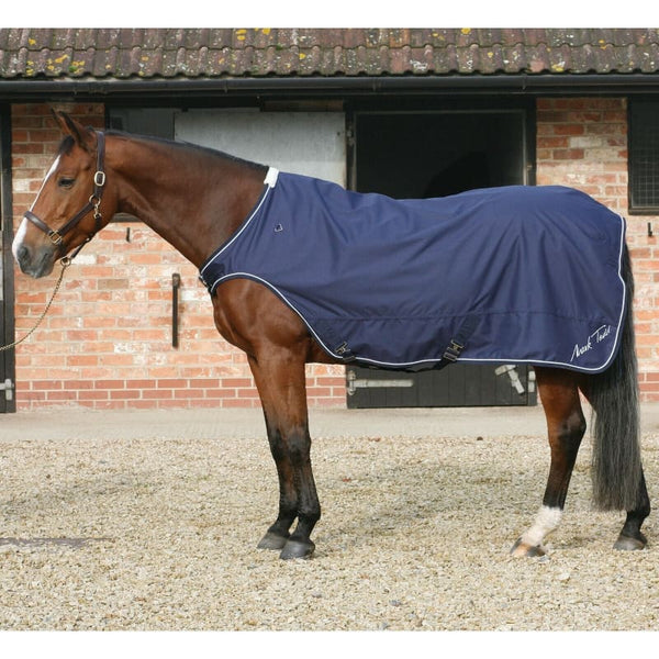 Mark Todd Waterproof Fleece Lined Horse Walker Lunge Exercise Rug Navy 4'9-5'0