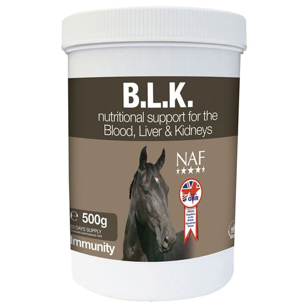 NAF Equine Supplements B.L.K Healthy Blood Liver Kidney Nutritional Support 500g