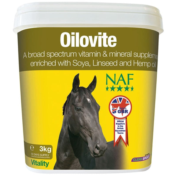 NAF Oilovite Vitamin and Mineral Supplement With Cod liver Oil and Soya Oil 3Kg