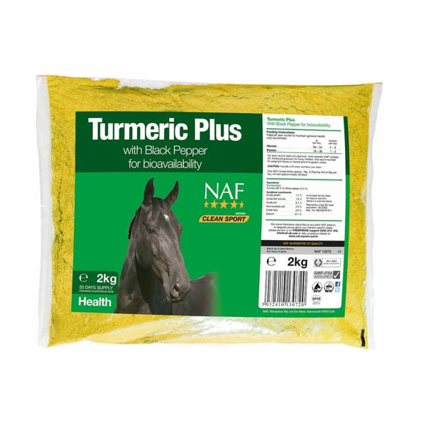 NAF Turmeric Plus Black Pepper Maintains Soundness and General Health Supplement