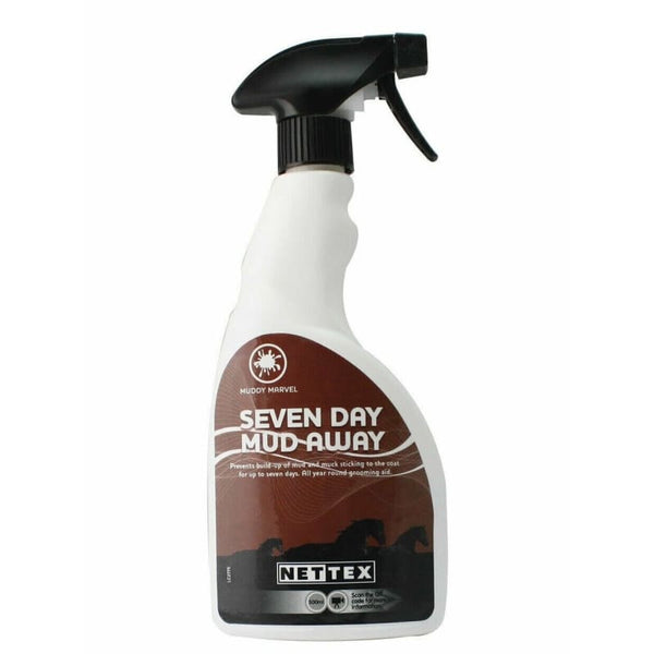 Nettex Equine 7 Seven Day Mud Away Dirt Repelling Spray Easy Grooming 500ml x 2