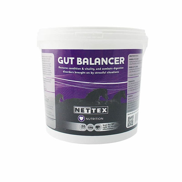 Nettex Equine Gut Balancer Prebiotic Probiotic Hind Gut Digestion Supplement