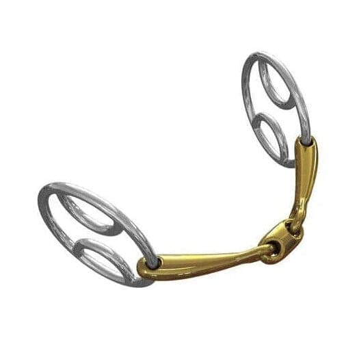 Neue Schule Tranz Angled Logenze Beval Showing Horse Bit Extra Control Outline