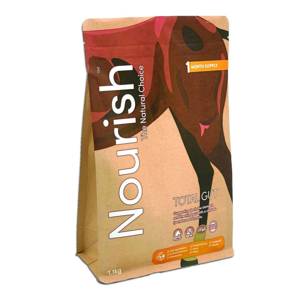 Nourish Total Gut Supplement Supports Both Stomach and Hind Gut Function 1.1kg