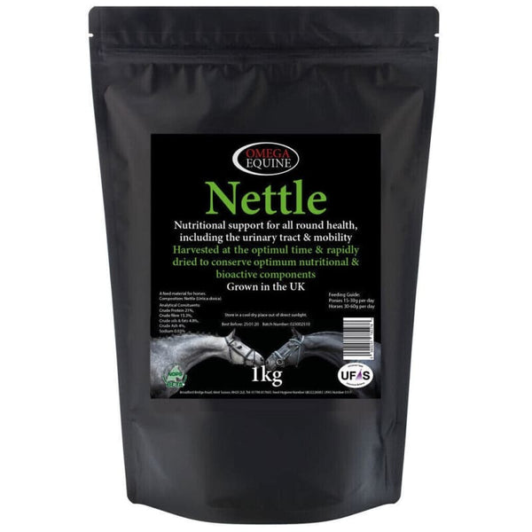 Omega Equine Nettle Urinary Cardiovascular and Circulatory Support Sypplement 1kg