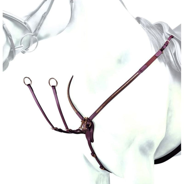 Selleria Equipe Clinchered Breastplate Breastgirth Martingale BPE11 Cob/ Full