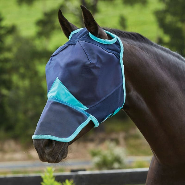 WeatherBeeta ComFiTec Fine Mesh Mask With Nose Protection +60% UV Block Fly Mask