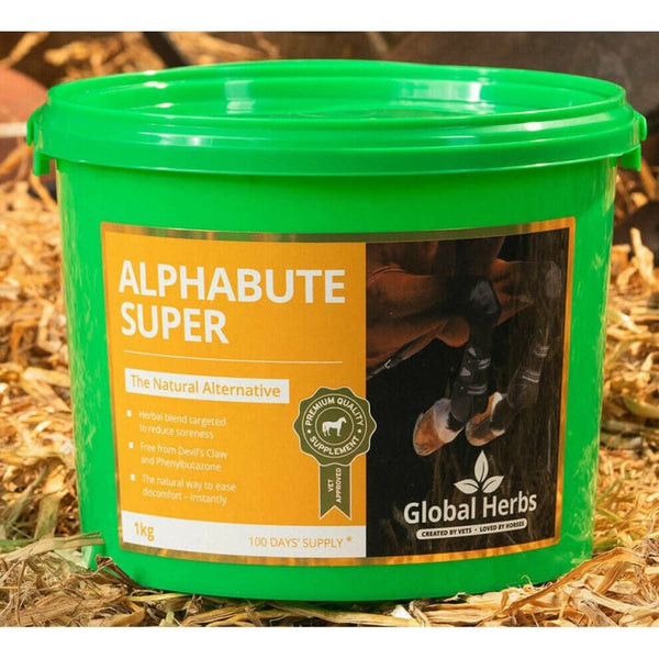 Global Herbs Alphabute Bute Super Muscle Joint Back Tendon Soothing Supplement