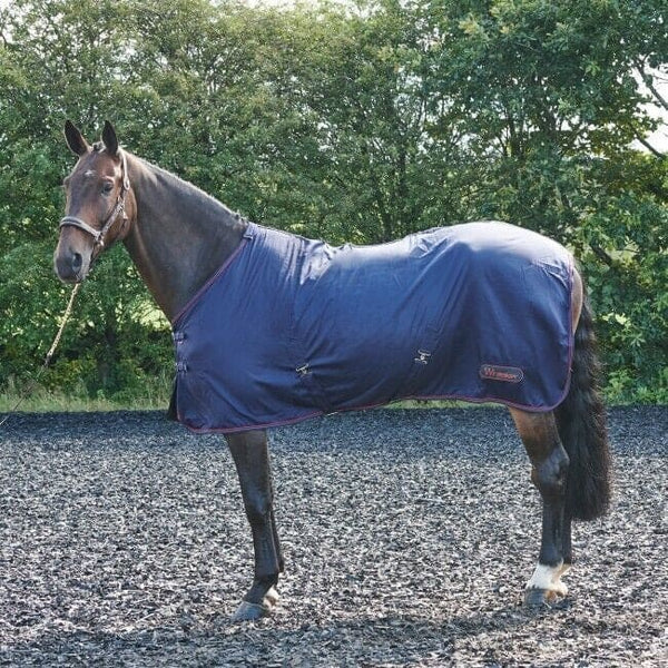 Whitaker Rastrick Summer Stable Sheet Multipurpose Horse Rug Navy 4'9' - 7'0''